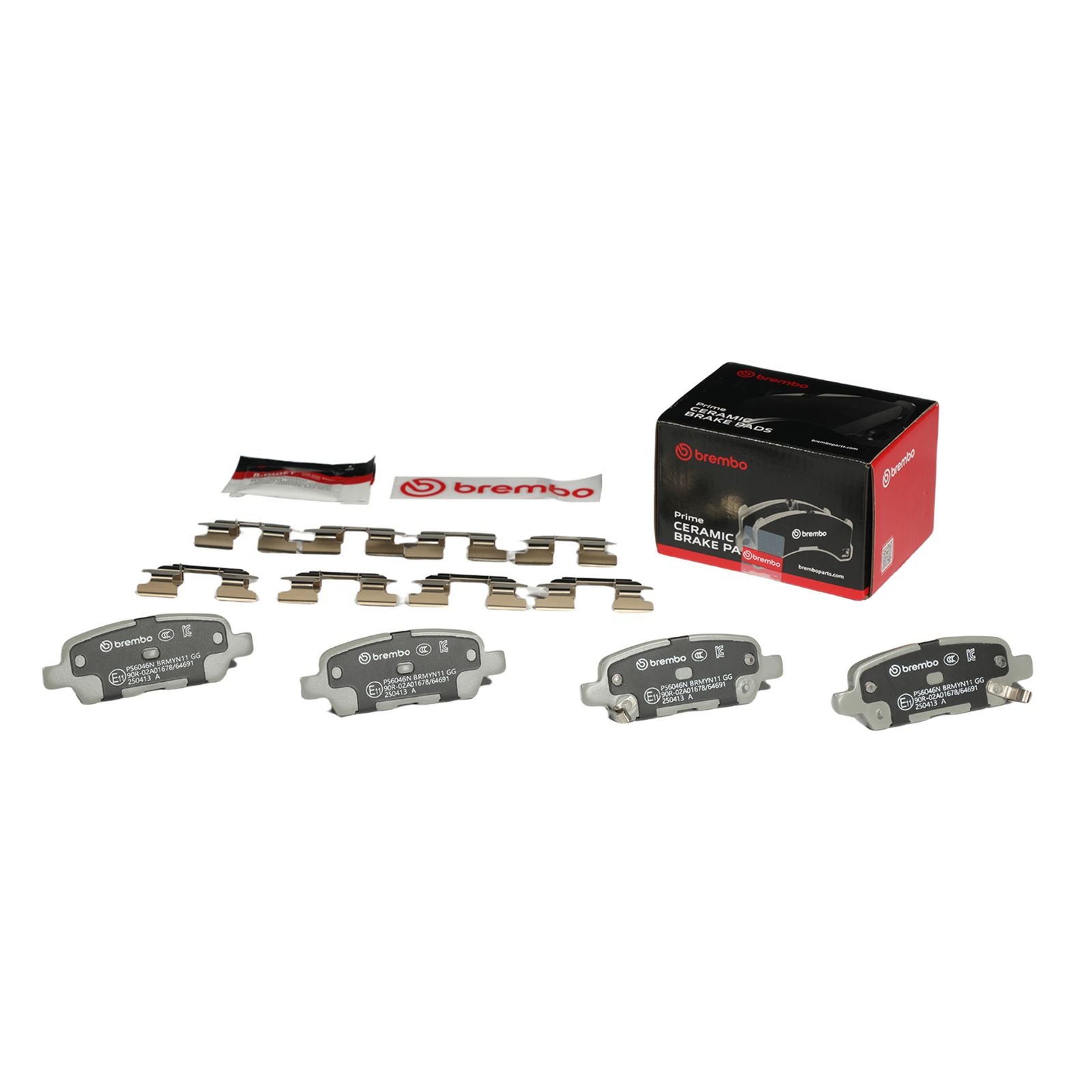 PRIME Ceramic Rear Disc Brake Pad Set - P56046N_05