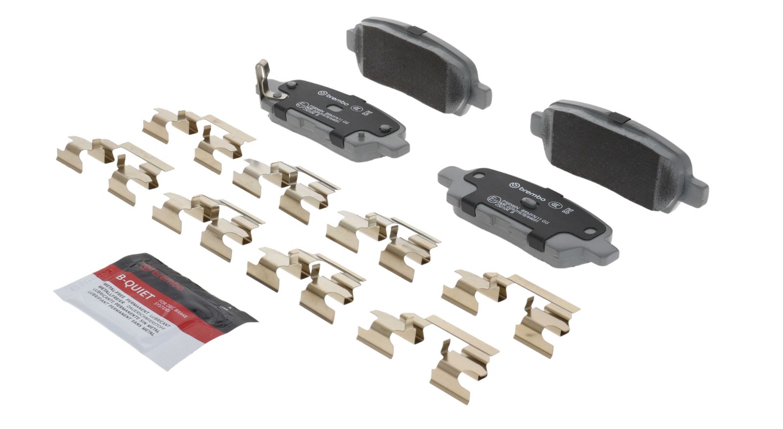 PRIME Ceramic Rear Disc Brake Pad Set - P56046N_10
