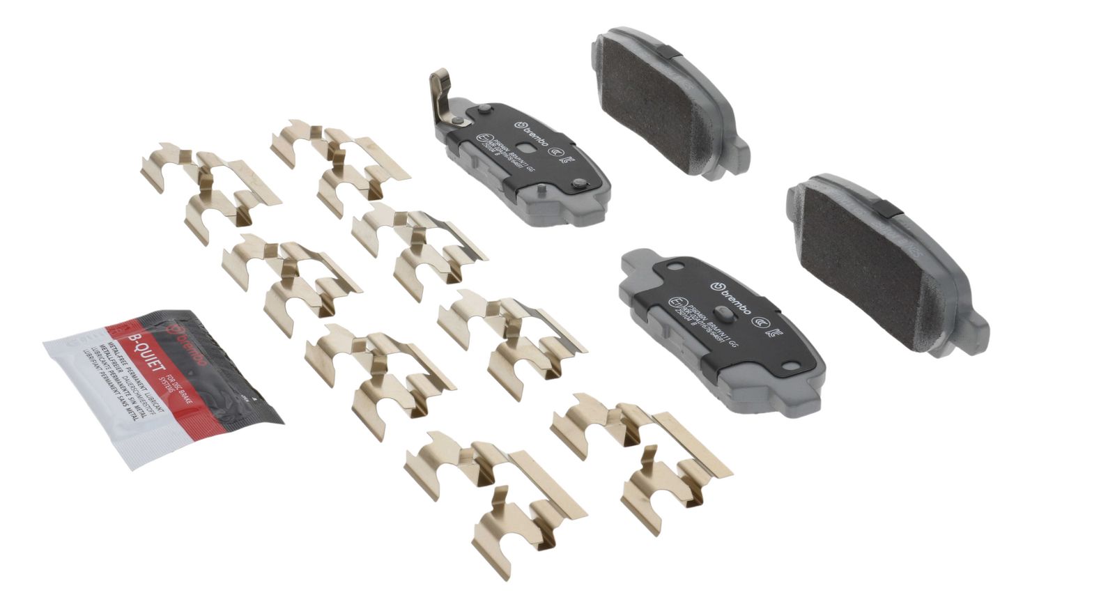 PRIME Ceramic Rear Disc Brake Pad Set - P56046N_11