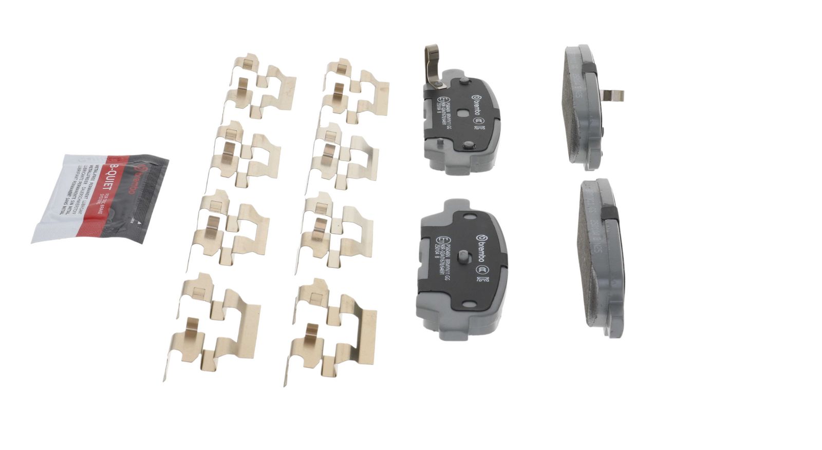 PRIME Ceramic Rear Disc Brake Pad Set - P56046N_13