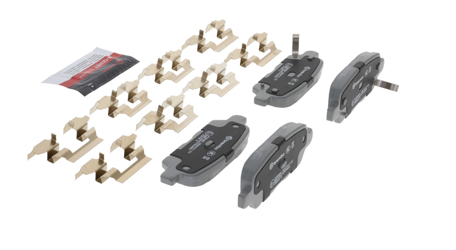 PRIME Ceramic Rear Disc Brake Pad Set - P56046N_15