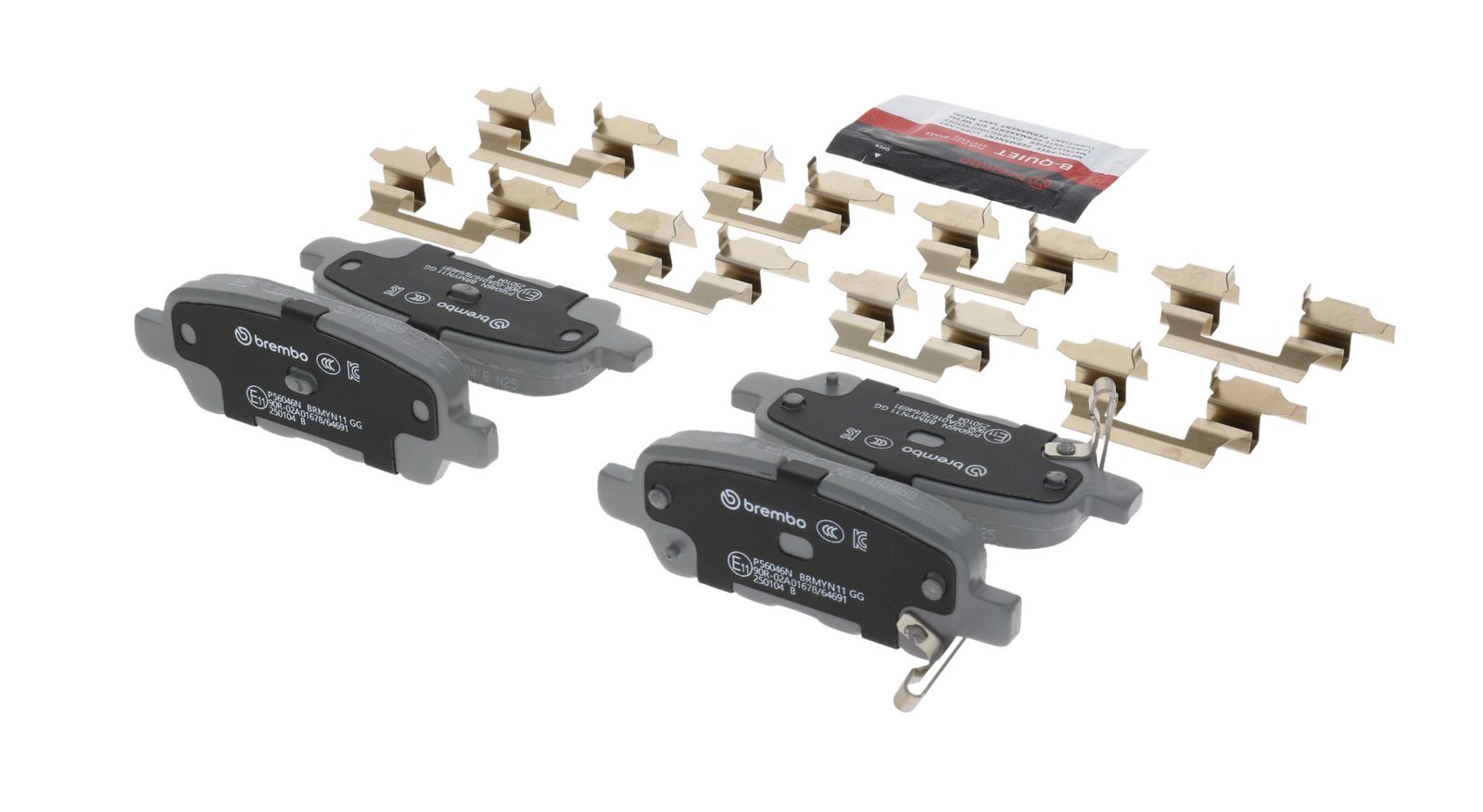 PRIME Ceramic Rear Disc Brake Pad Set - P56046N_21