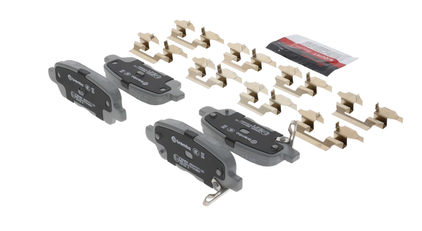 PRIME Ceramic Rear Disc Brake Pad Set - P56046N_22