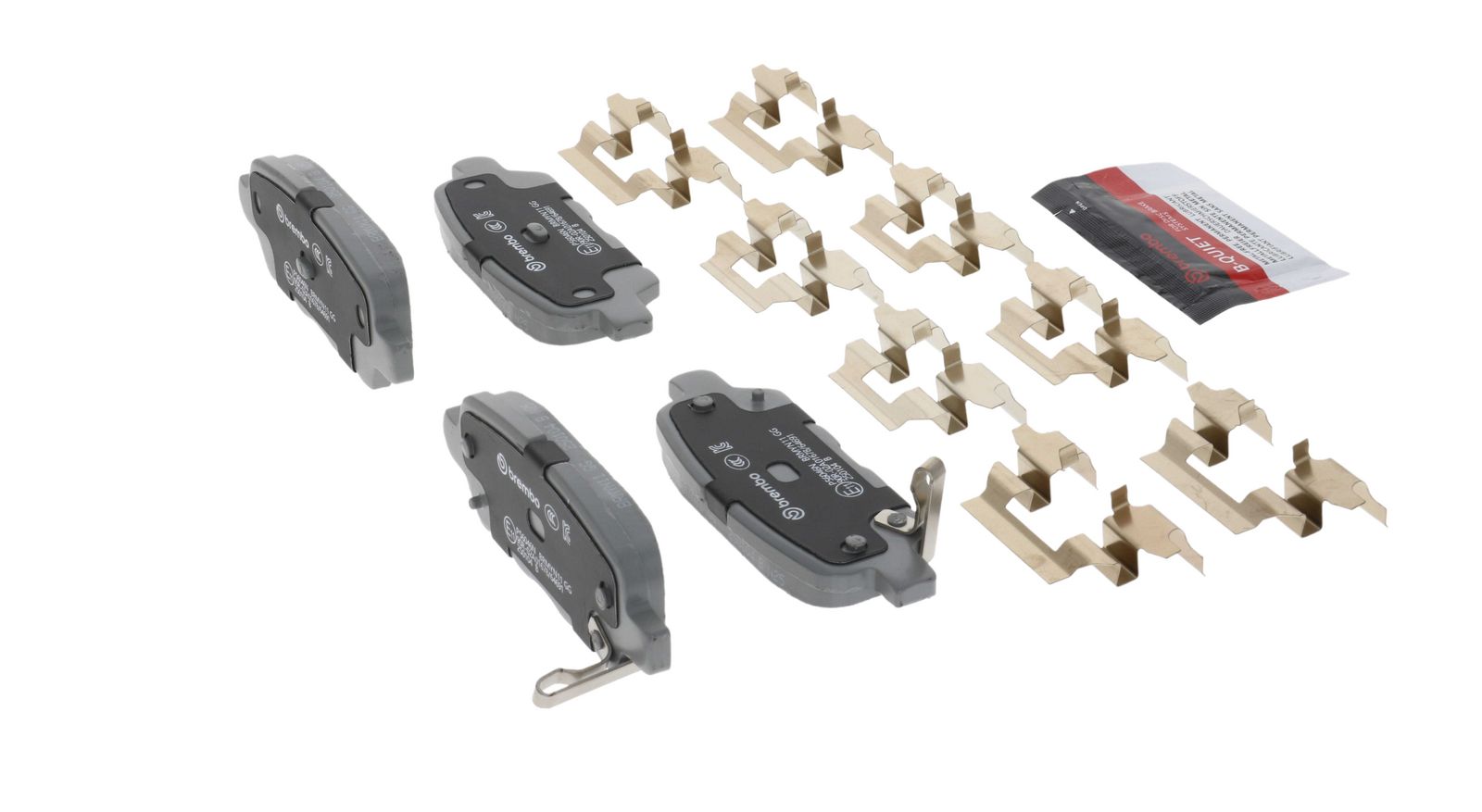 PRIME Ceramic Rear Disc Brake Pad Set - P56046N_23