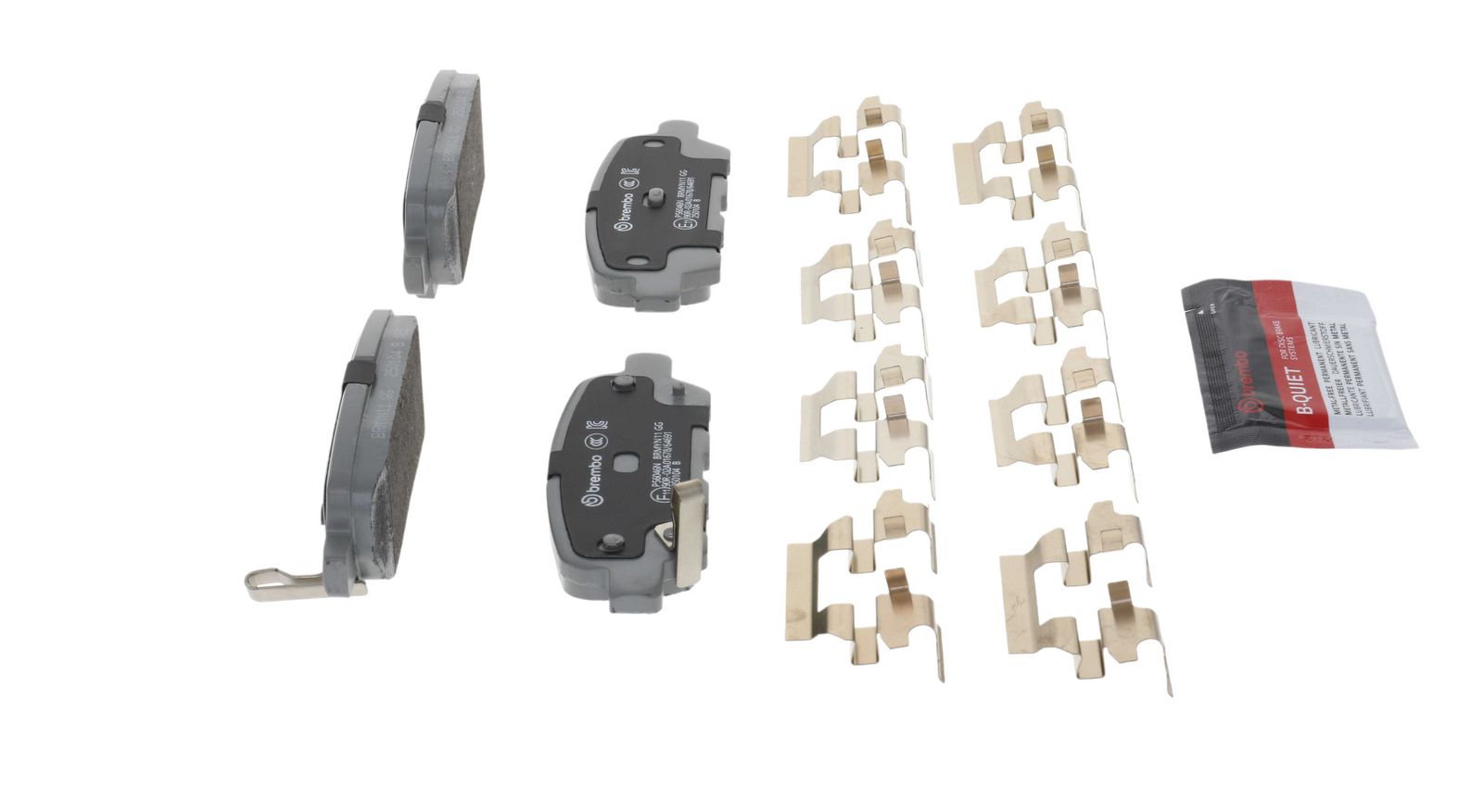PRIME Ceramic Rear Disc Brake Pad Set - P56046N_25