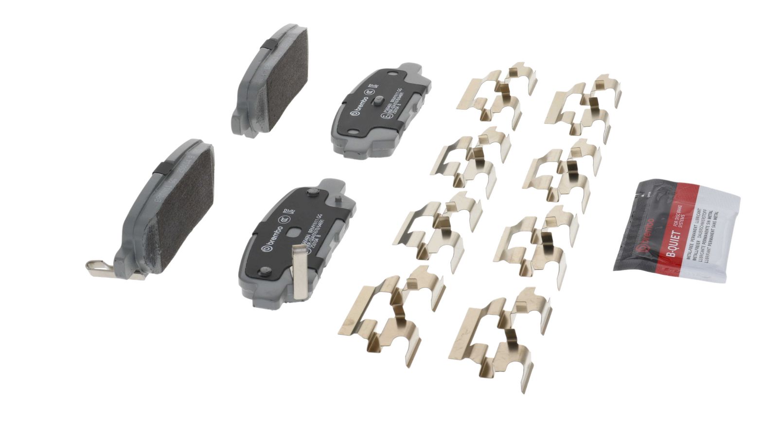PRIME Ceramic Rear Disc Brake Pad Set - P56046N_26