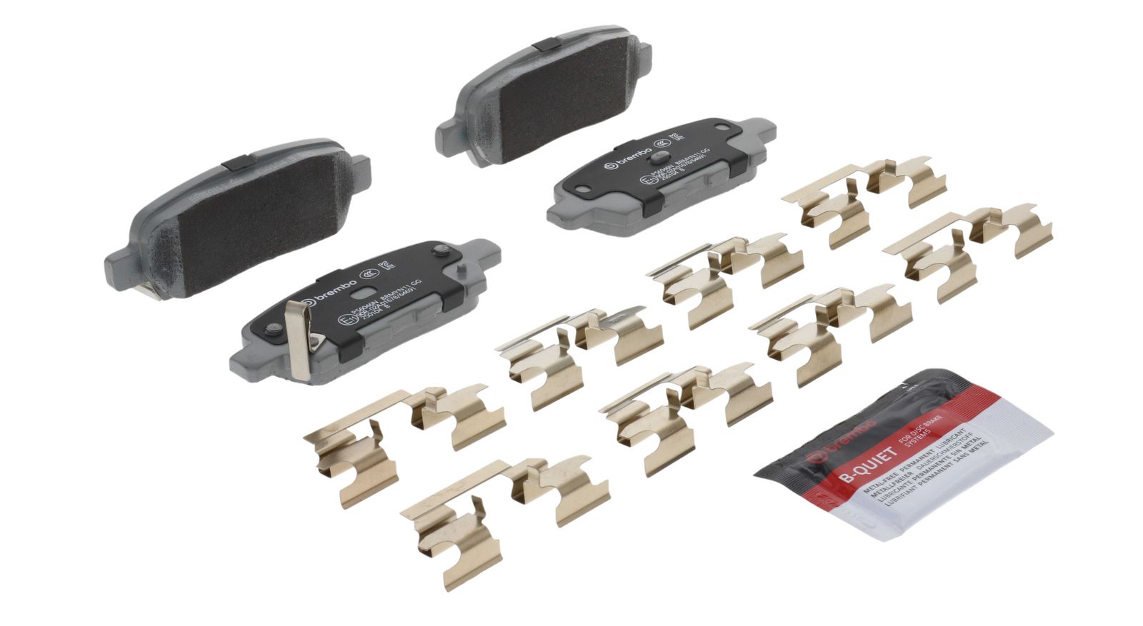 PRIME Ceramic Rear Disc Brake Pad Set - P56046N_28