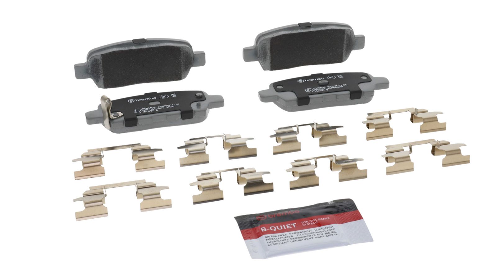 PRIME Ceramic Rear Disc Brake Pad Set - P56046N_30
