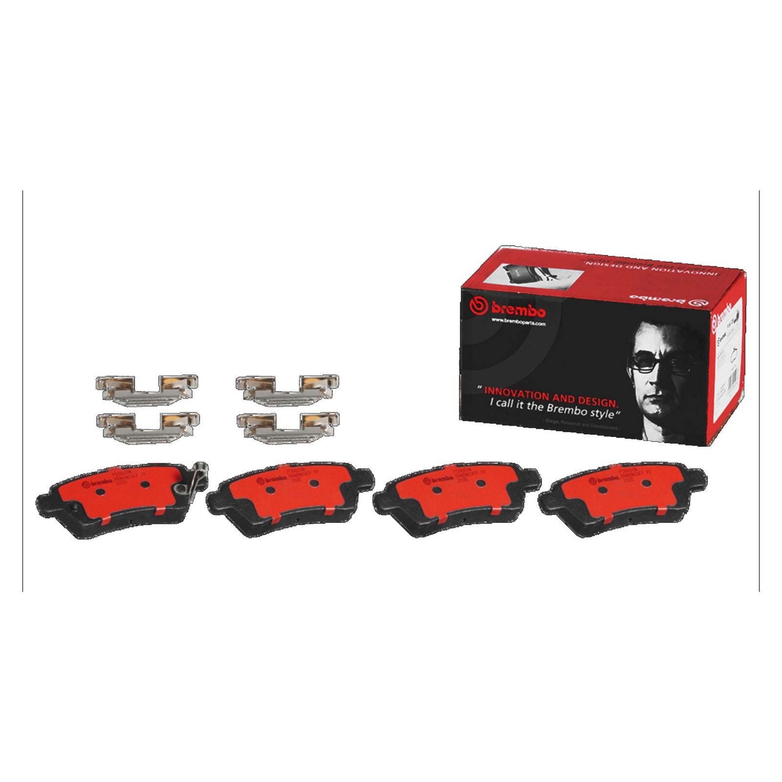 PRIME Ceramic Rear Disc Brake Pad Set - P56060N_02