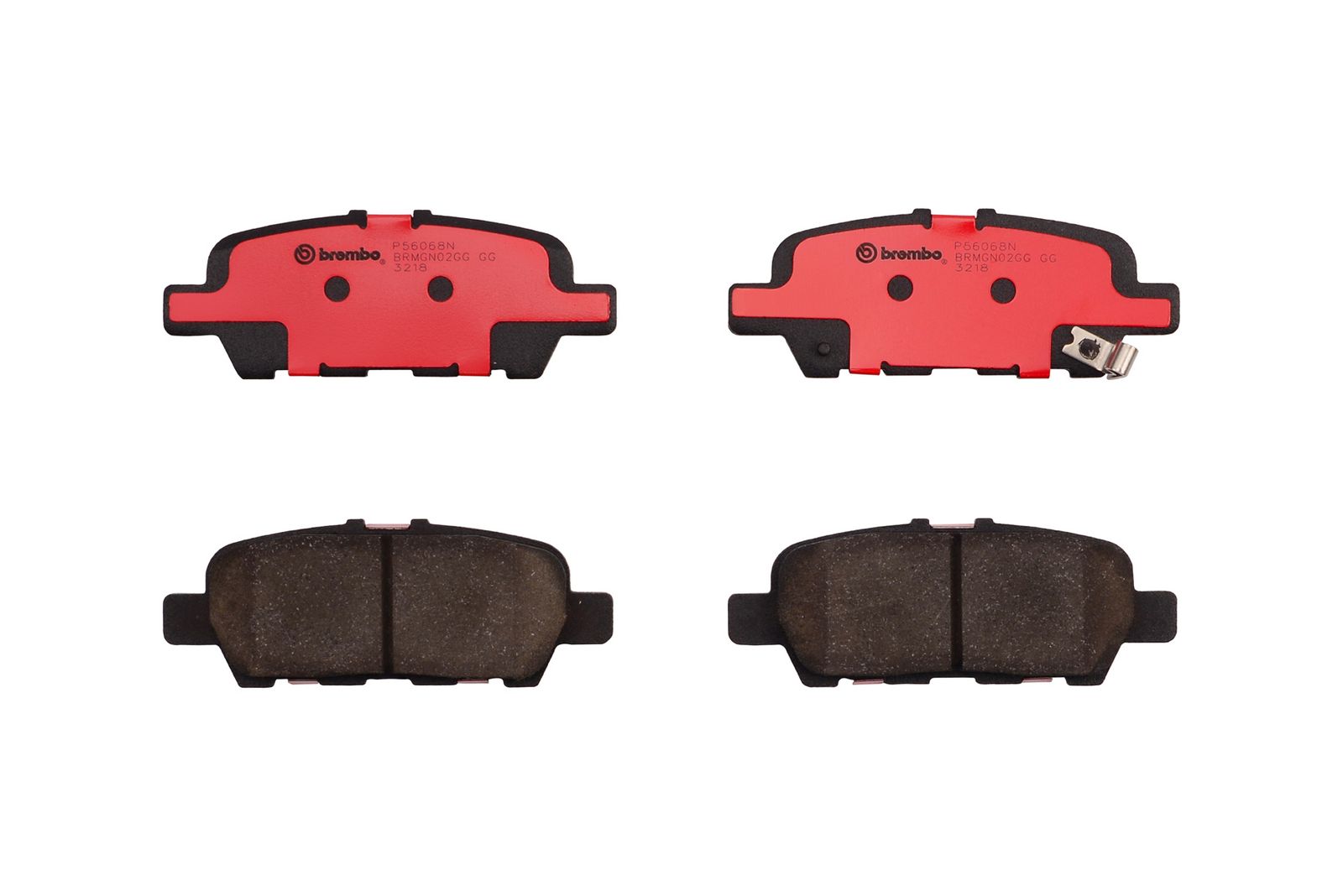 PRIME Ceramic Rear Disc Brake Pad Set - P56068N_01