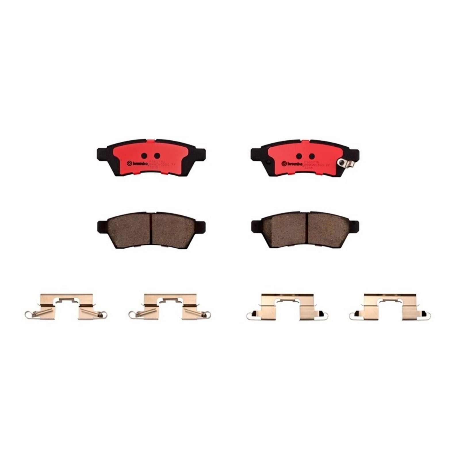 PRIME Ceramic Rear Disc Brake Pad Set - P56077N_01