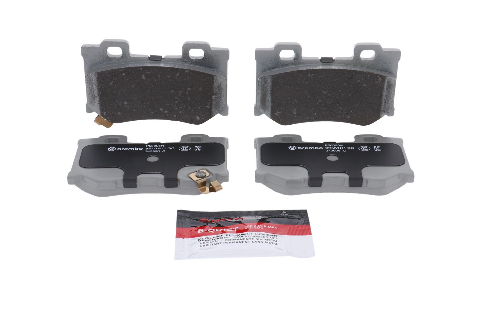 PRIME Ceramic Rear Disc Brake Pad Set - P56095N_02