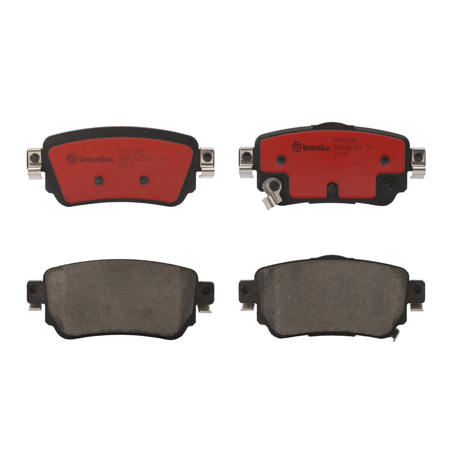 PRIME Ceramic Rear Disc Brake Pad Set - P56098N_02