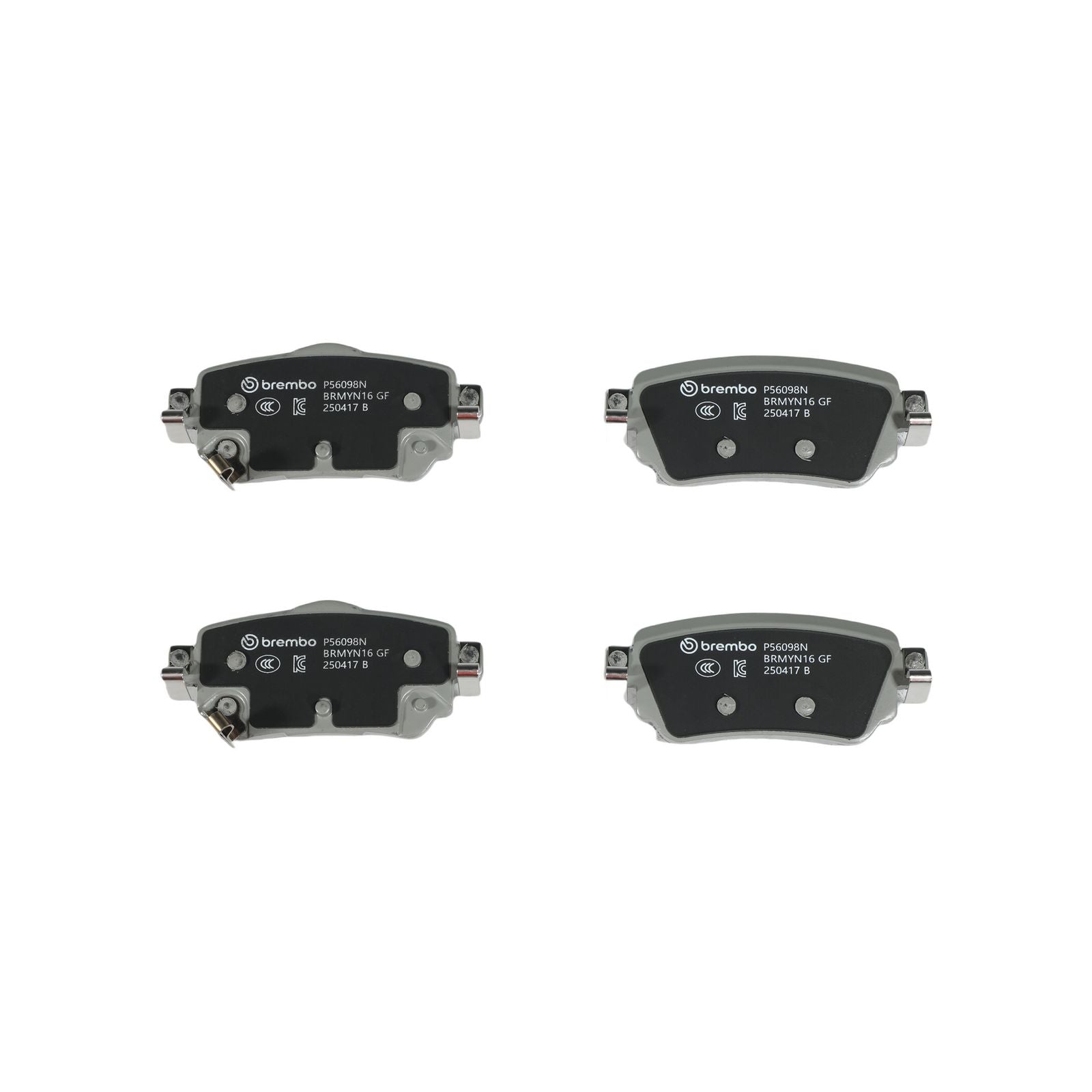 PRIME Ceramic Rear Disc Brake Pad Set - P56098N_04