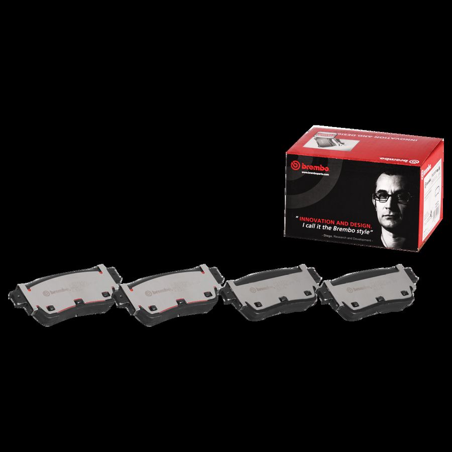 PRIME Ceramic Rear Disc Brake Pad Set - P56125N_01
