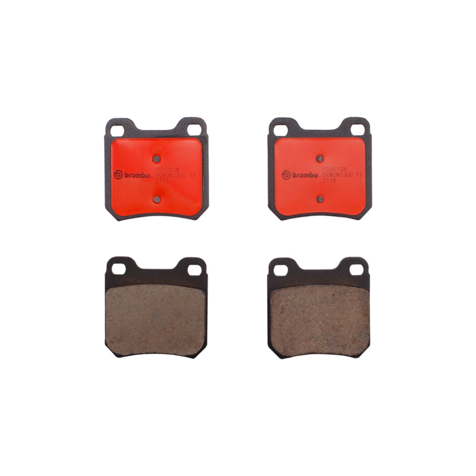 PRIME Ceramic Rear Disc Brake Pad Set - P59014N_01