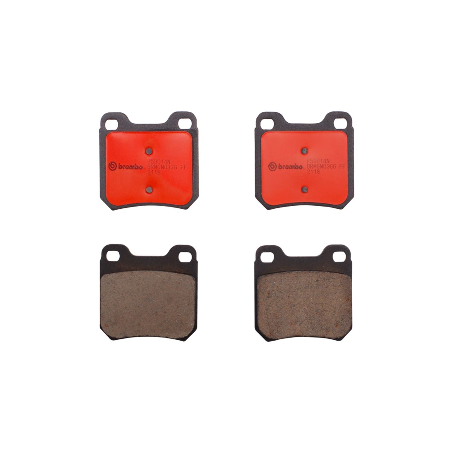 PRIME Ceramic Rear Disc Brake Pad Set - P59014N_02