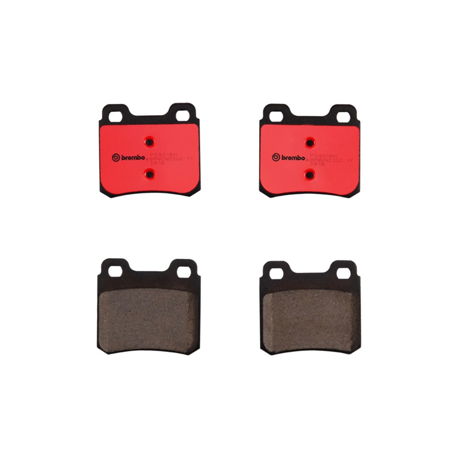 PRIME Ceramic Rear Disc Brake Pad Set - P59018N_01