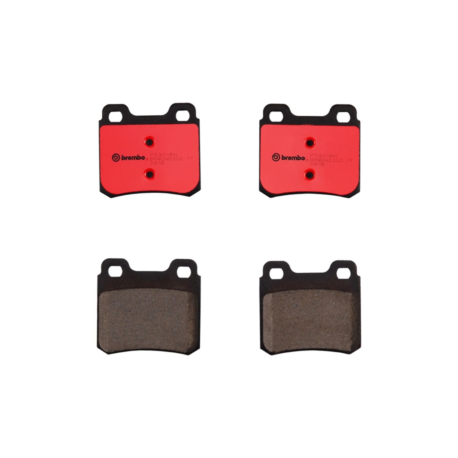 PRIME Ceramic Rear Disc Brake Pad Set - P59018N_02