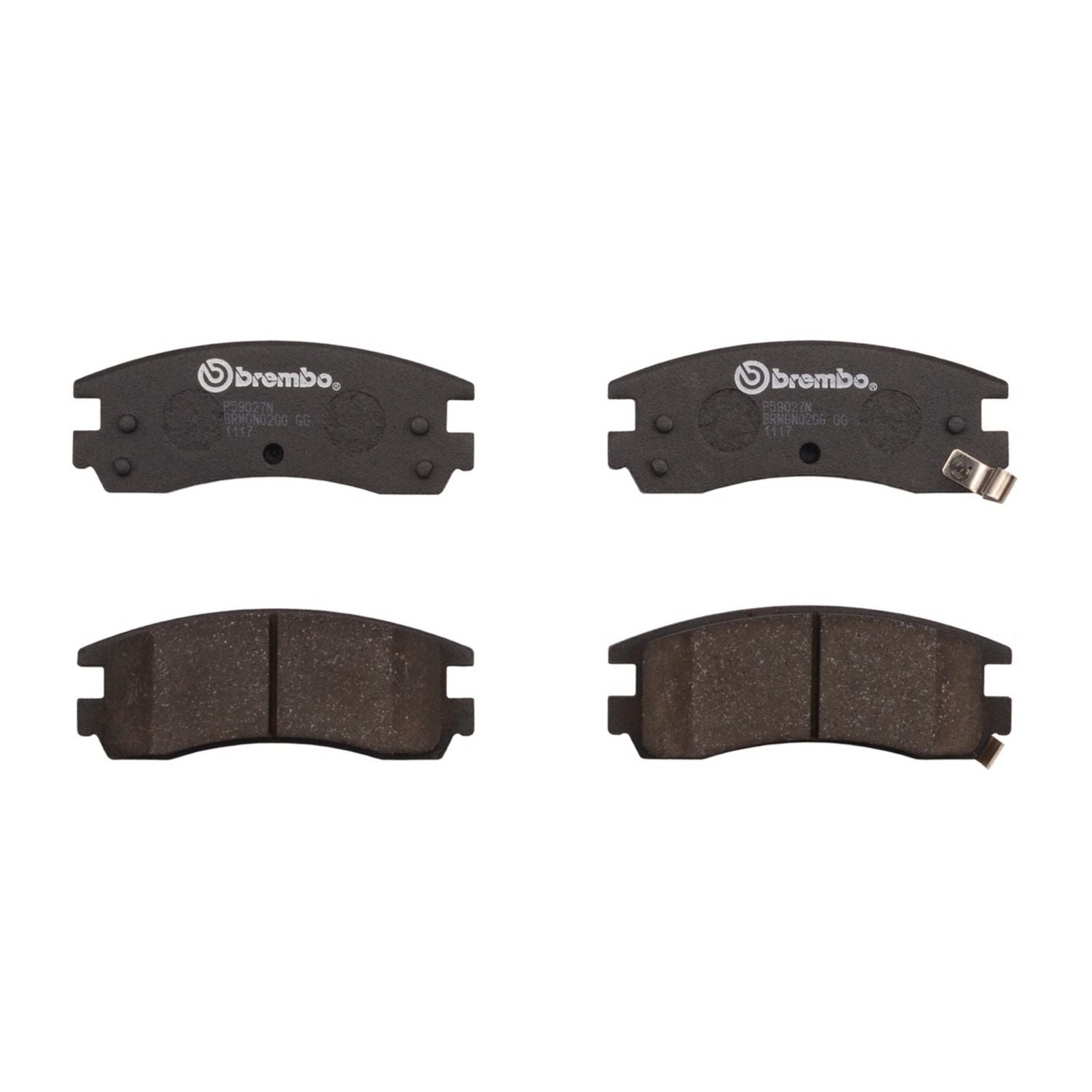 PRIME Ceramic Rear Disc Brake Pad Set - P59027N_01