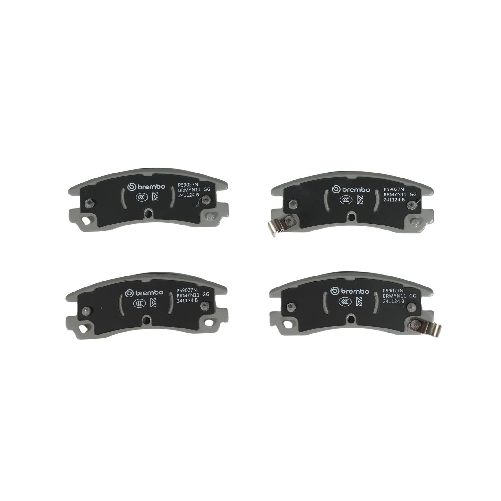 PRIME Ceramic Rear Disc Brake Pad Set - P59027N_05