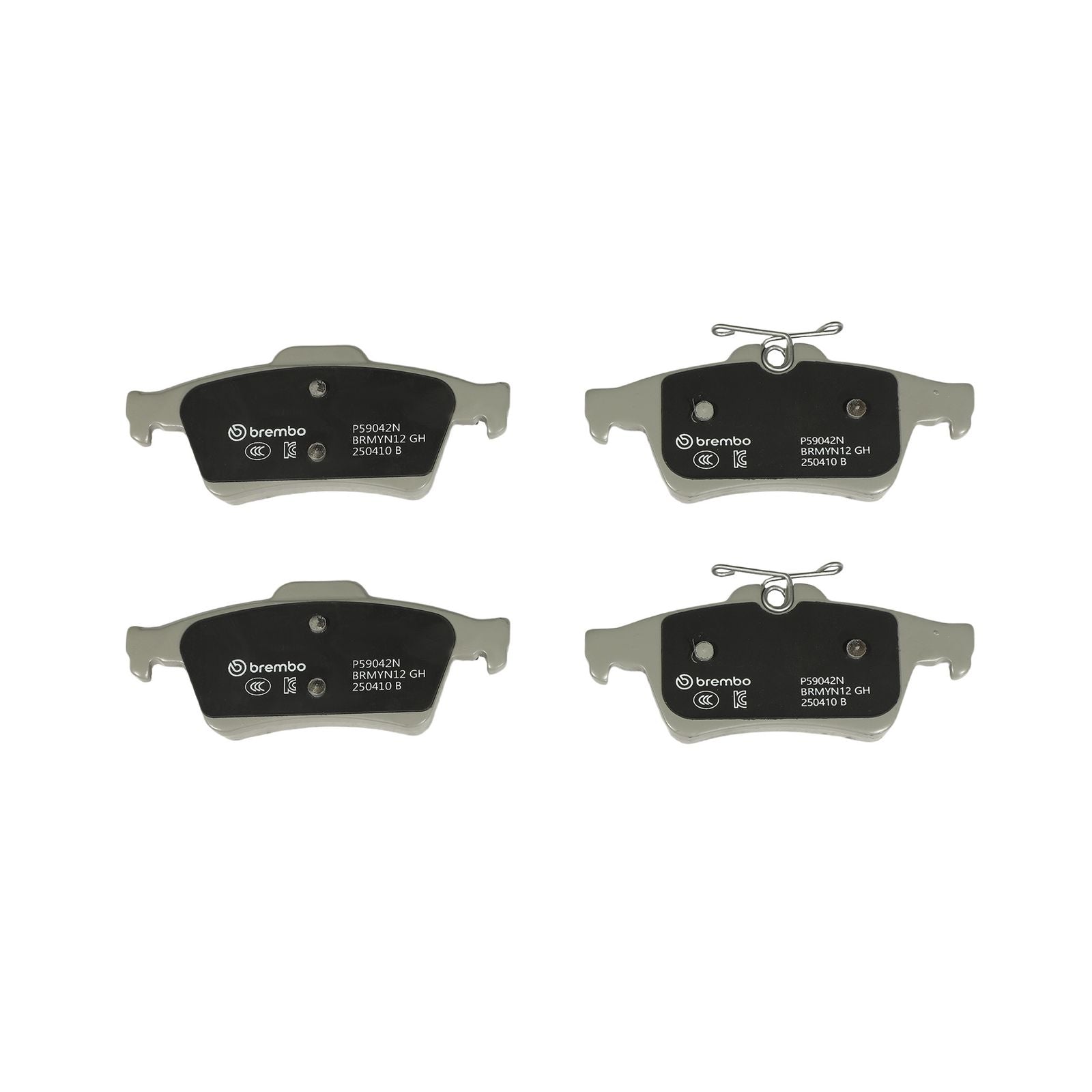 PRIME Ceramic Rear Disc Brake Pad Set - P59042N_03