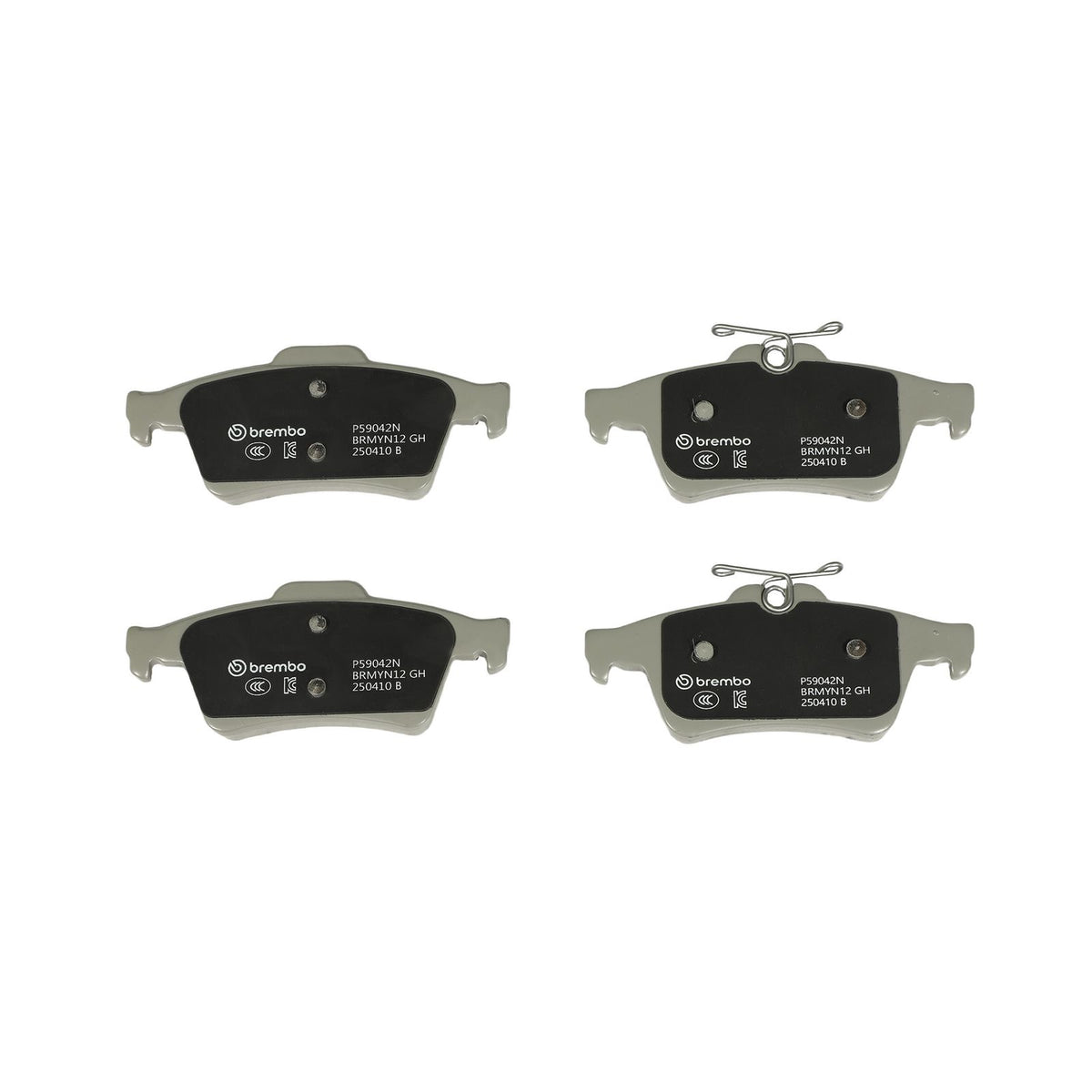 PRIME Ceramic Rear Disc Brake Pad Set - P59042N_03