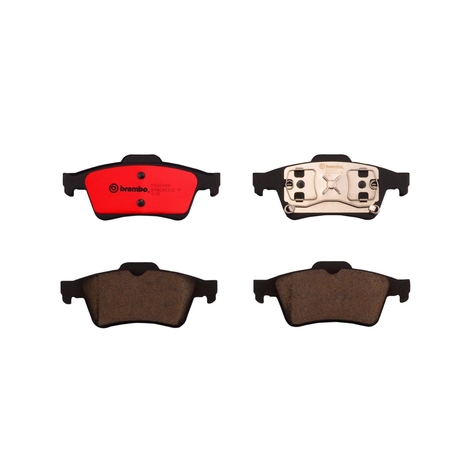 PRIME Ceramic Rear Disc Brake Pad Set - P59044N_01