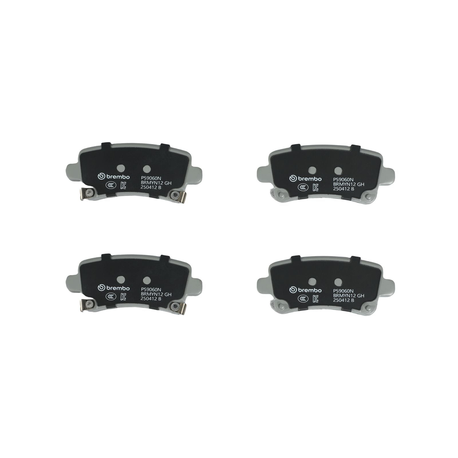 PRIME Ceramic Rear Disc Brake Pad Set - P59060N_03