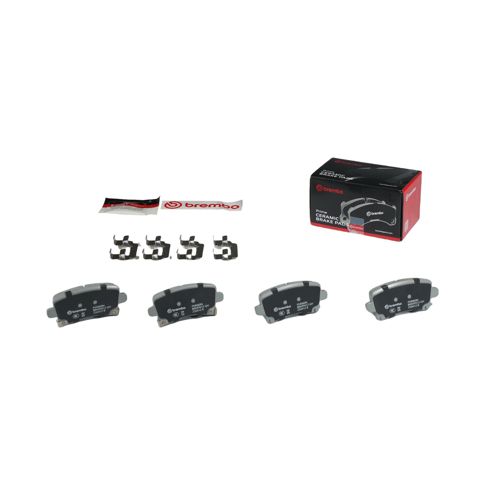 PRIME Ceramic Rear Disc Brake Pad Set - P59060N_04
