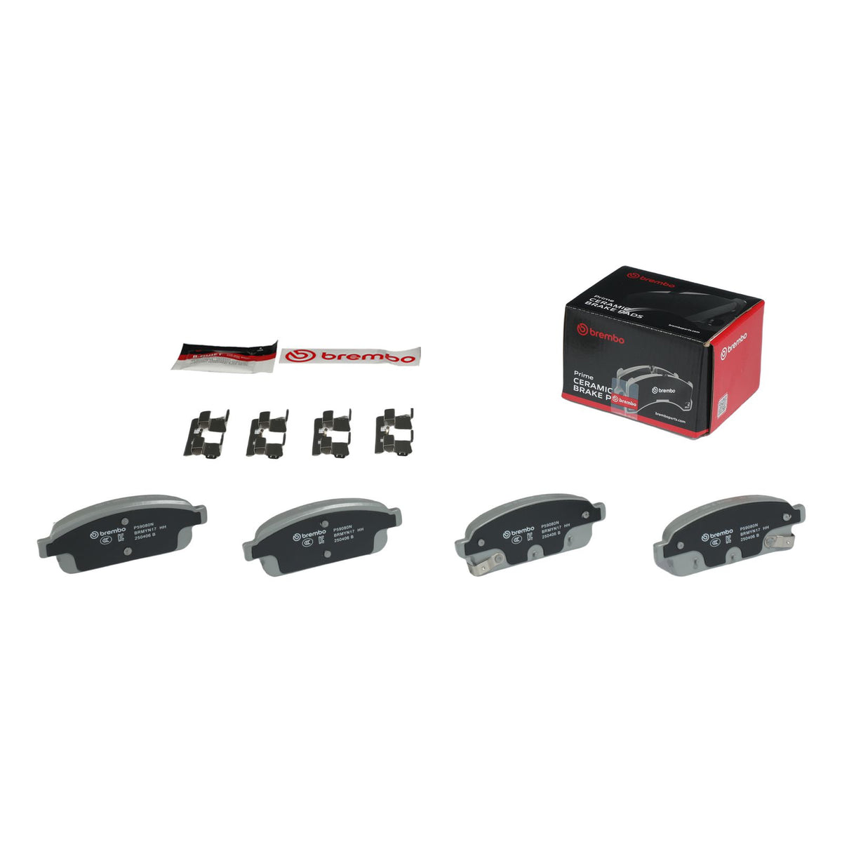 PRIME Ceramic Rear Disc Brake Pad Set - P59080N_01