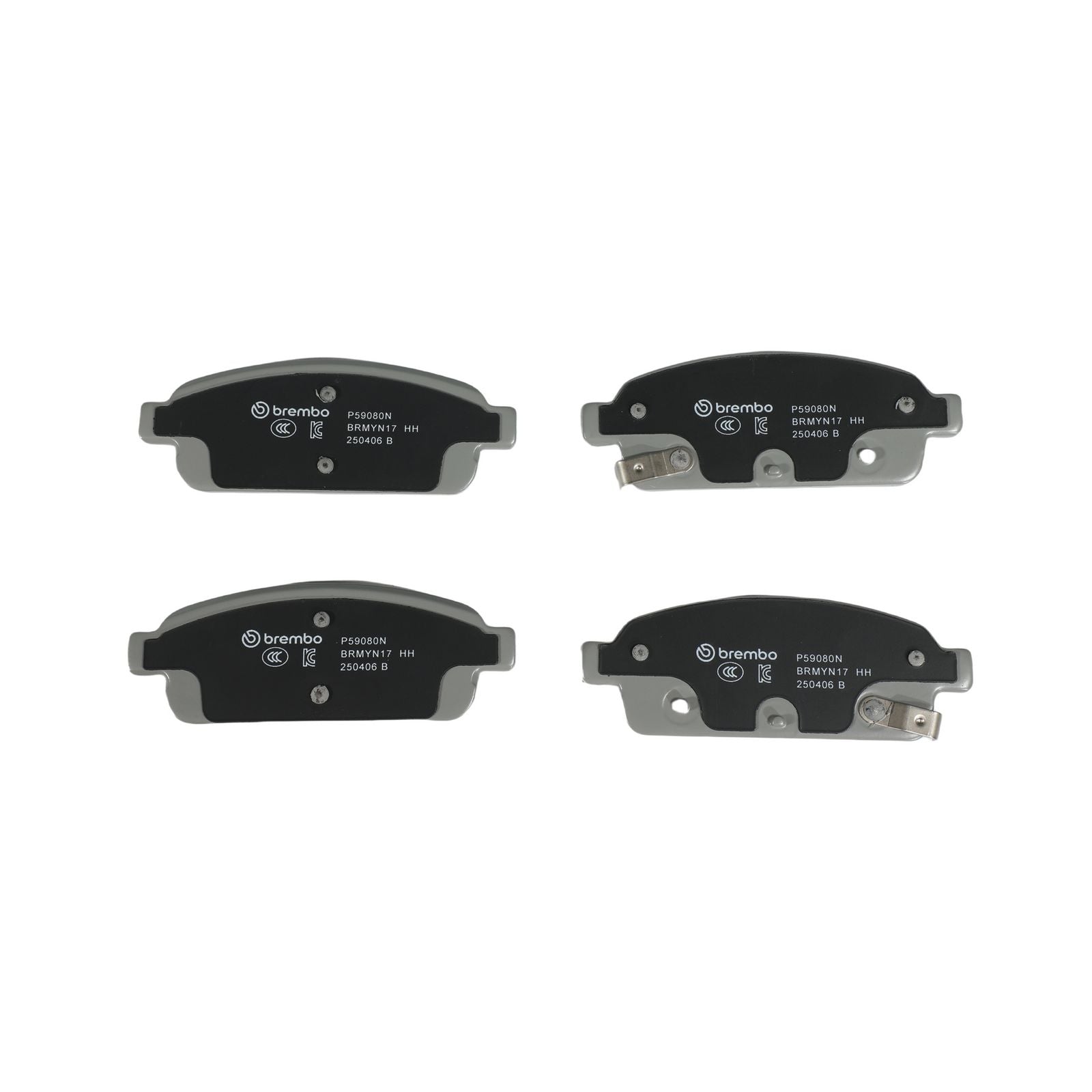 PRIME Ceramic Rear Disc Brake Pad Set - P59080N_04