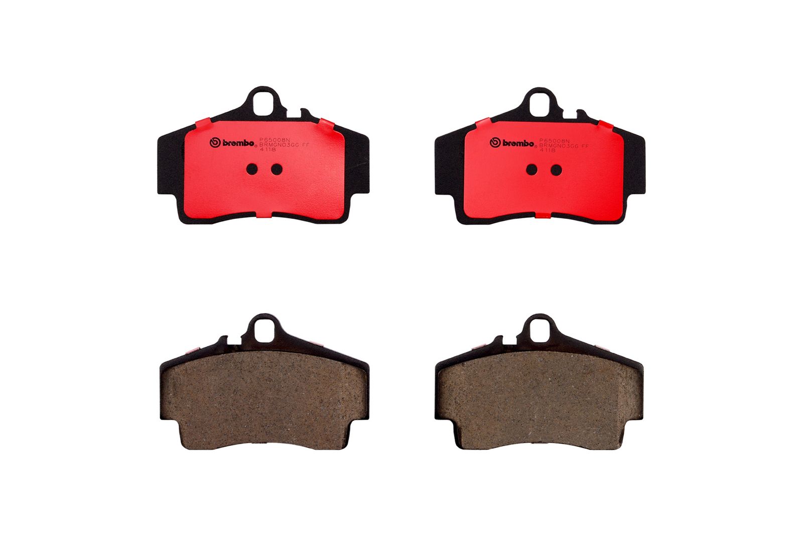 PRIME Ceramic Rear Disc Brake Pad Set - P65008N_01