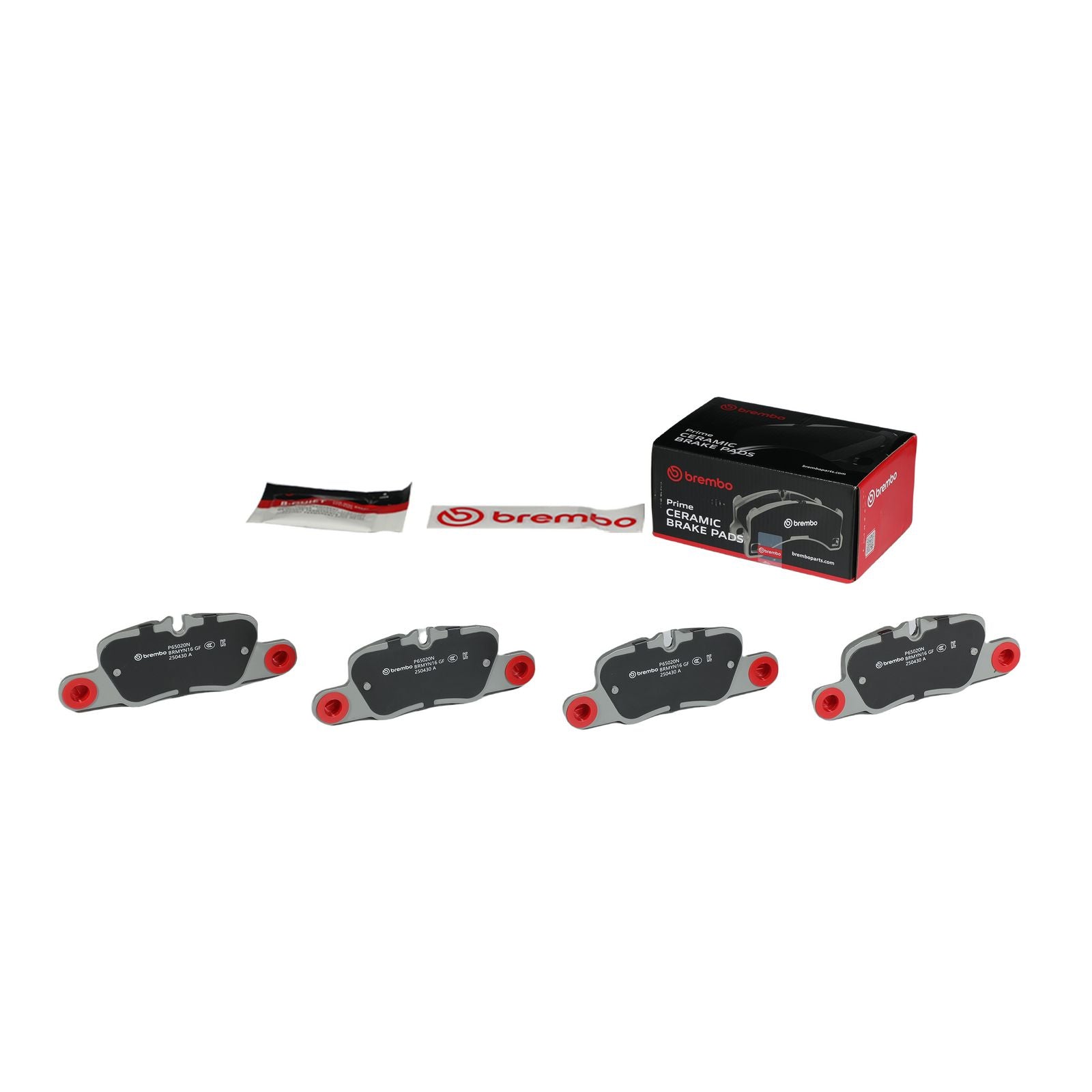 PRIME Ceramic Rear Disc Brake Pad Set - P65020N_05