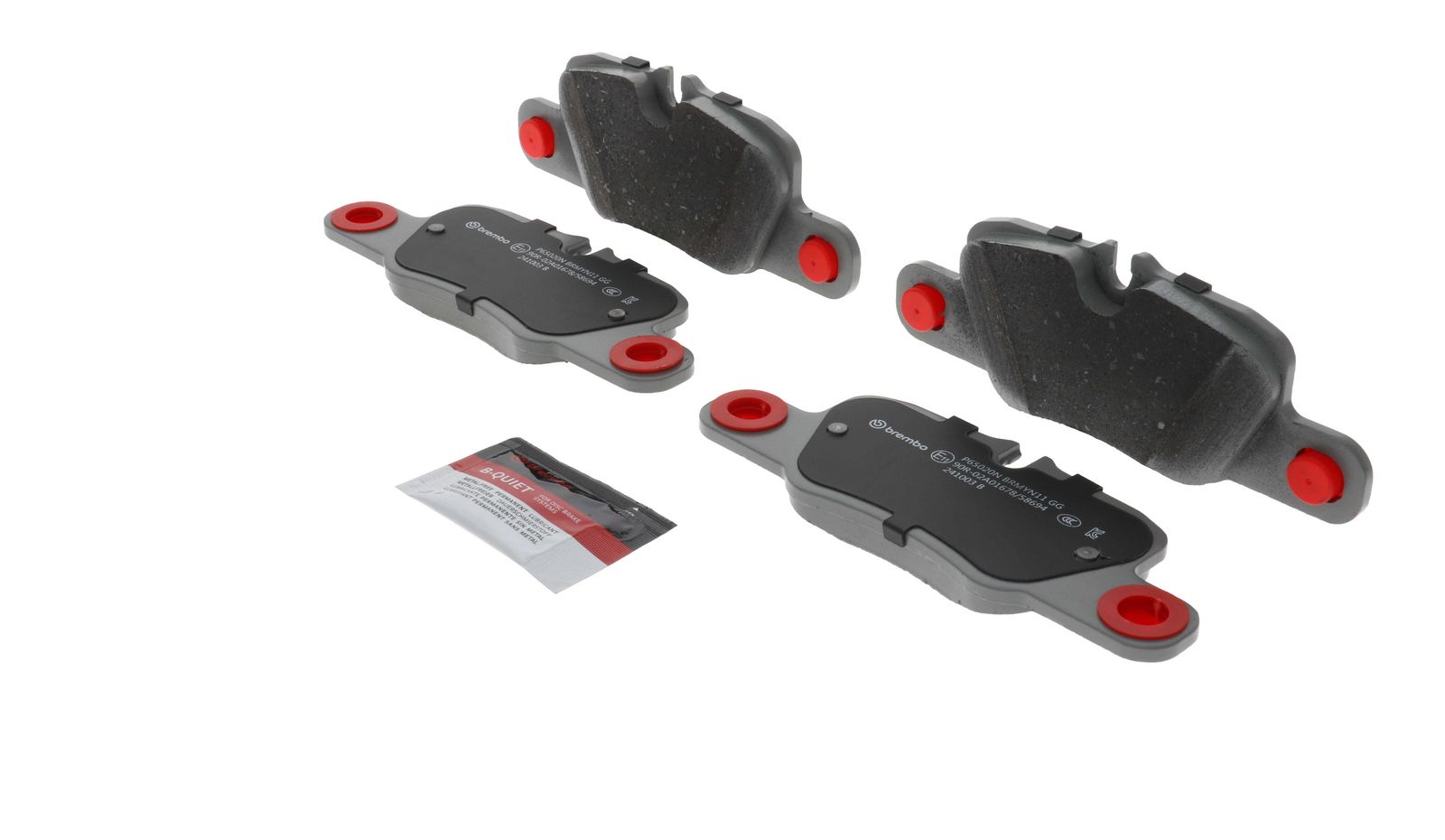 PRIME Ceramic Rear Disc Brake Pad Set - P65020N_11