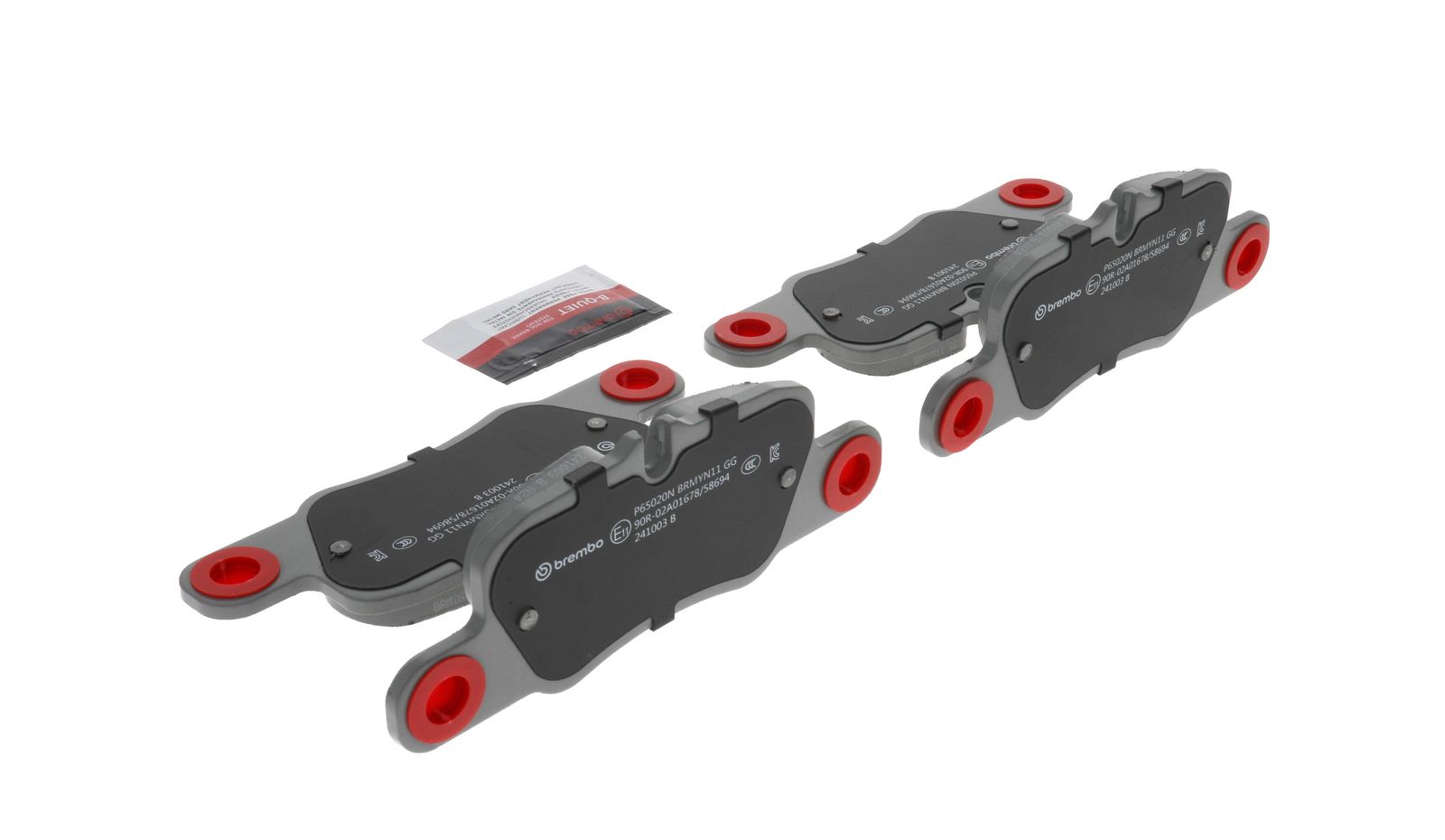 PRIME Ceramic Rear Disc Brake Pad Set - P65020N_17
