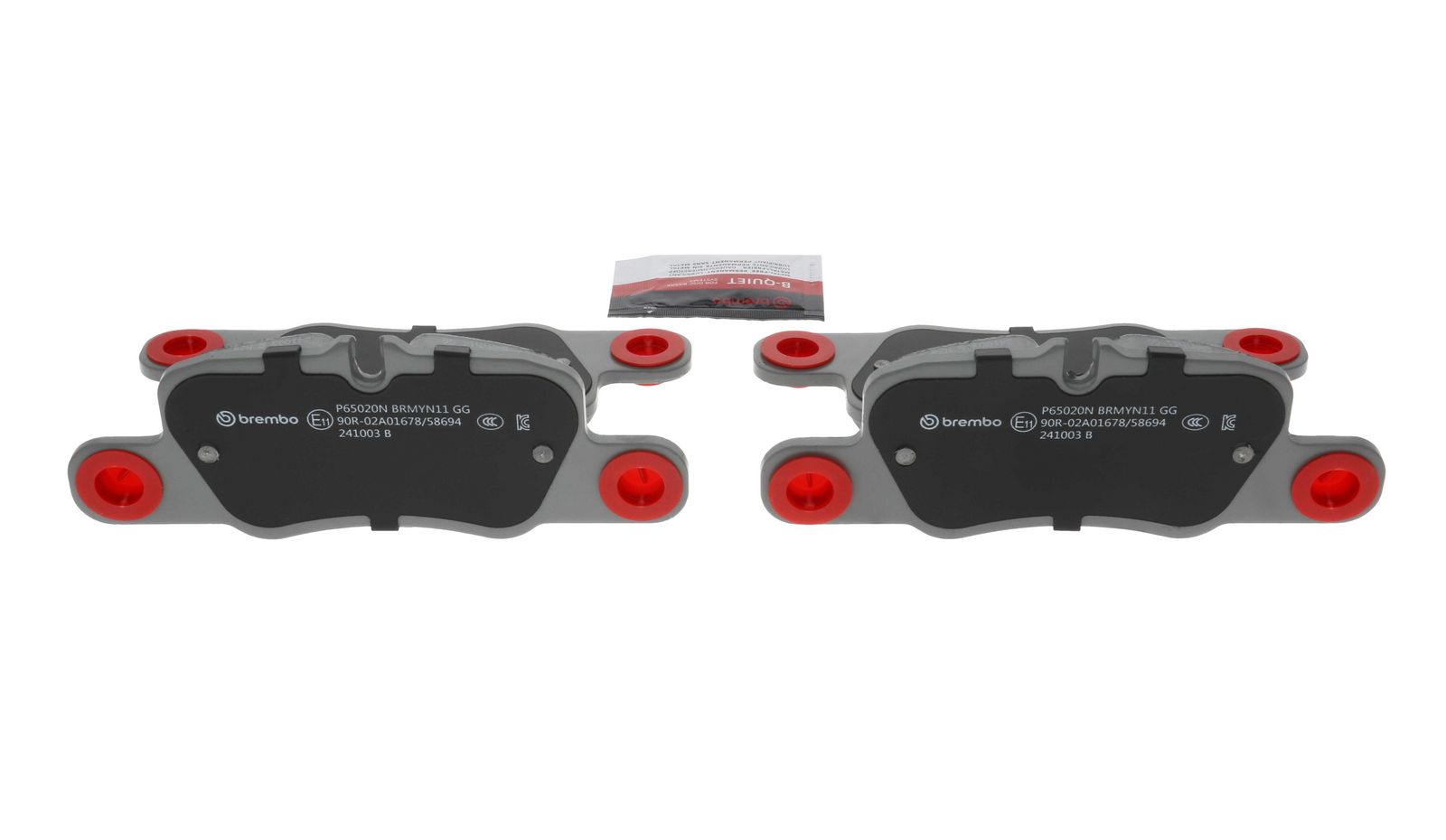 PRIME Ceramic Rear Disc Brake Pad Set - P65020N_20