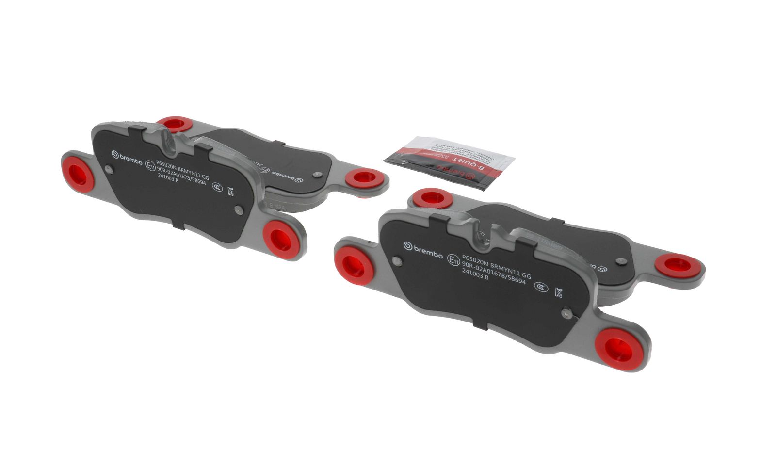 PRIME Ceramic Rear Disc Brake Pad Set - P65020N_22