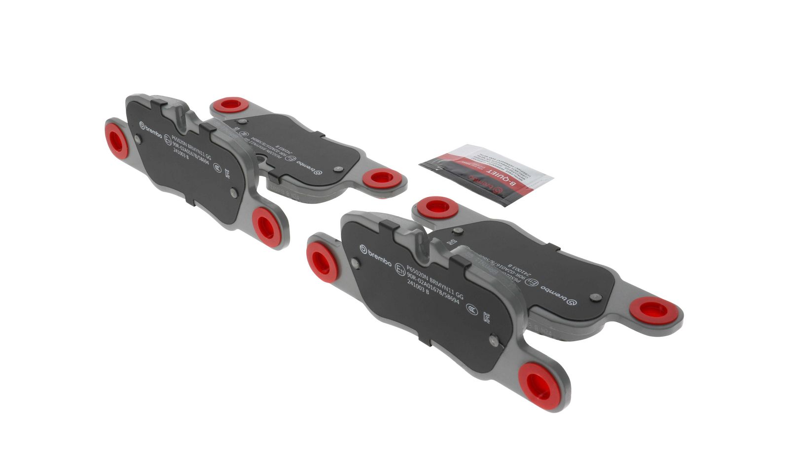 PRIME Ceramic Rear Disc Brake Pad Set - P65020N_23