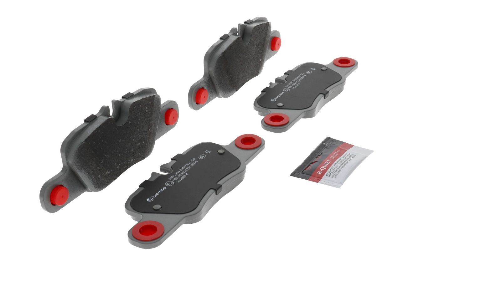 PRIME Ceramic Rear Disc Brake Pad Set - P65020N_28