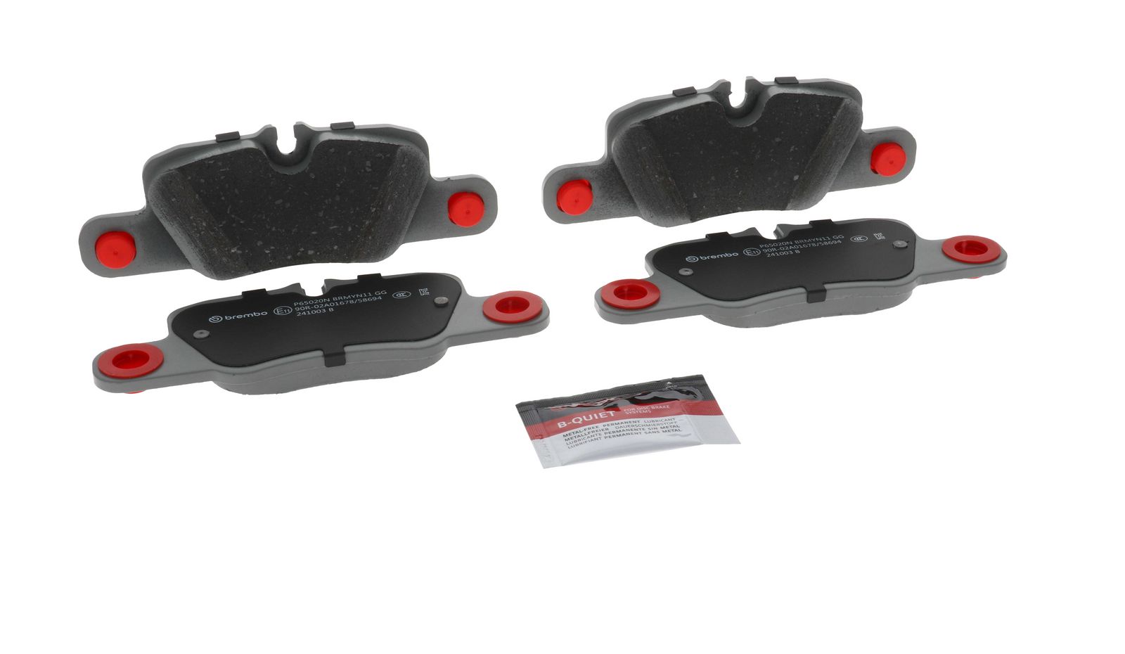 PRIME Ceramic Rear Disc Brake Pad Set - P65020N_31