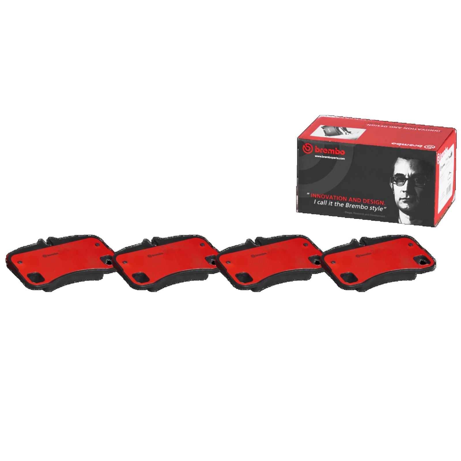 PRIME Ceramic Rear Disc Brake Pad Set - P65022N_01