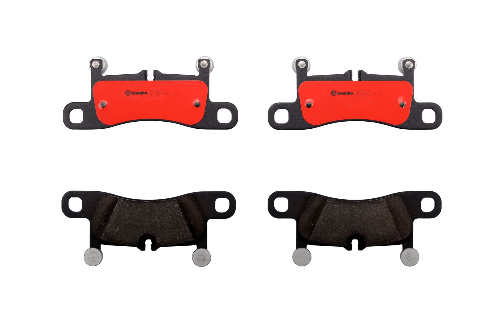 PRIME Ceramic Rear Disc Brake Pad Set - P65027N_01
