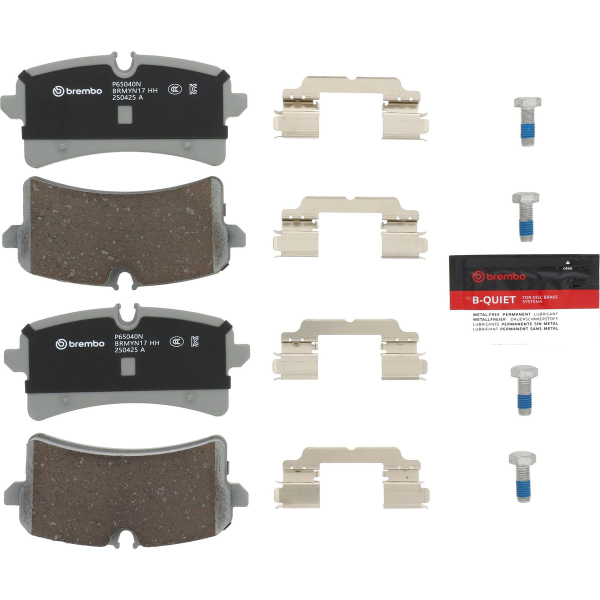 PRIME Ceramic Rear Disc Brake Pad Set - P65040N_02