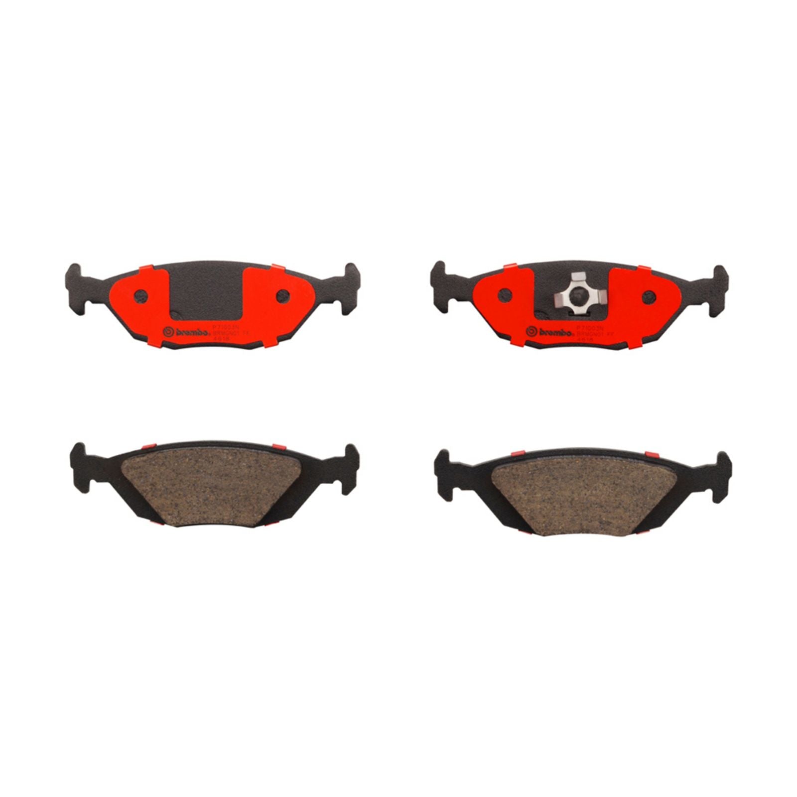 PRIME Ceramic Rear Disc Brake Pad Set - P71003N_01