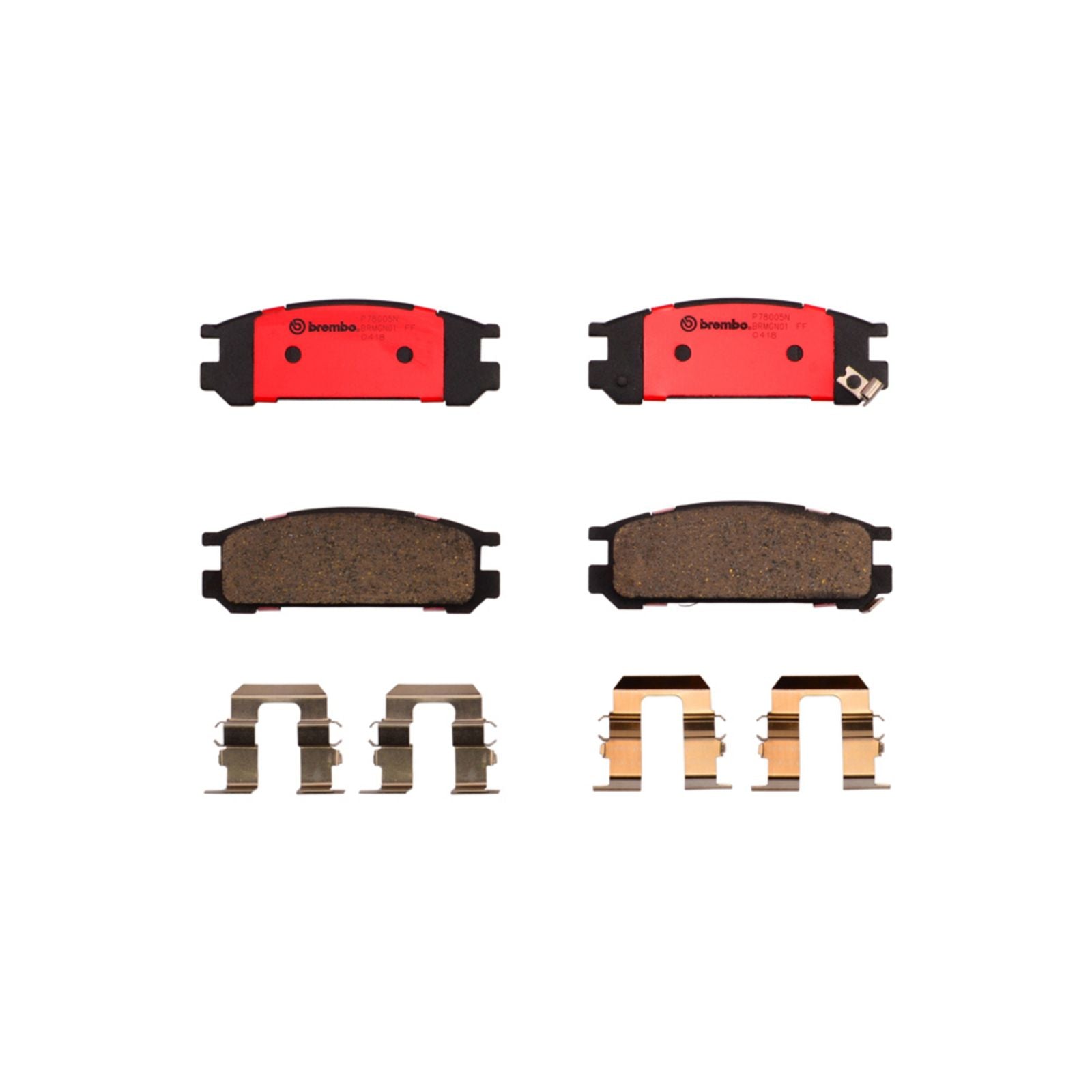 PRIME Ceramic Rear Disc Brake Pad Set - P78005N_01