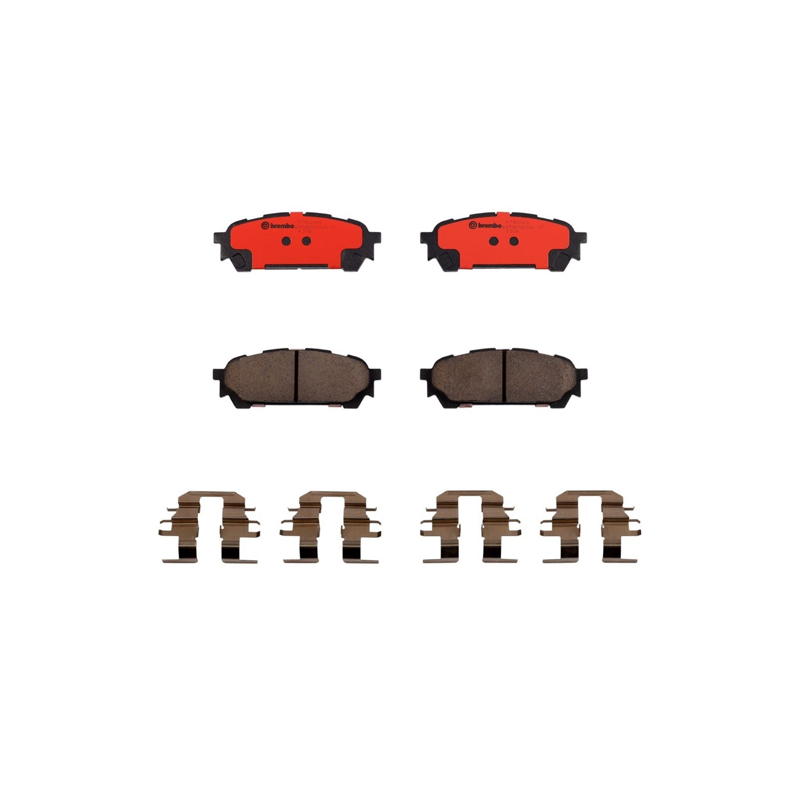 PRIME Ceramic Rear Disc Brake Pad Set - P78014N_01
