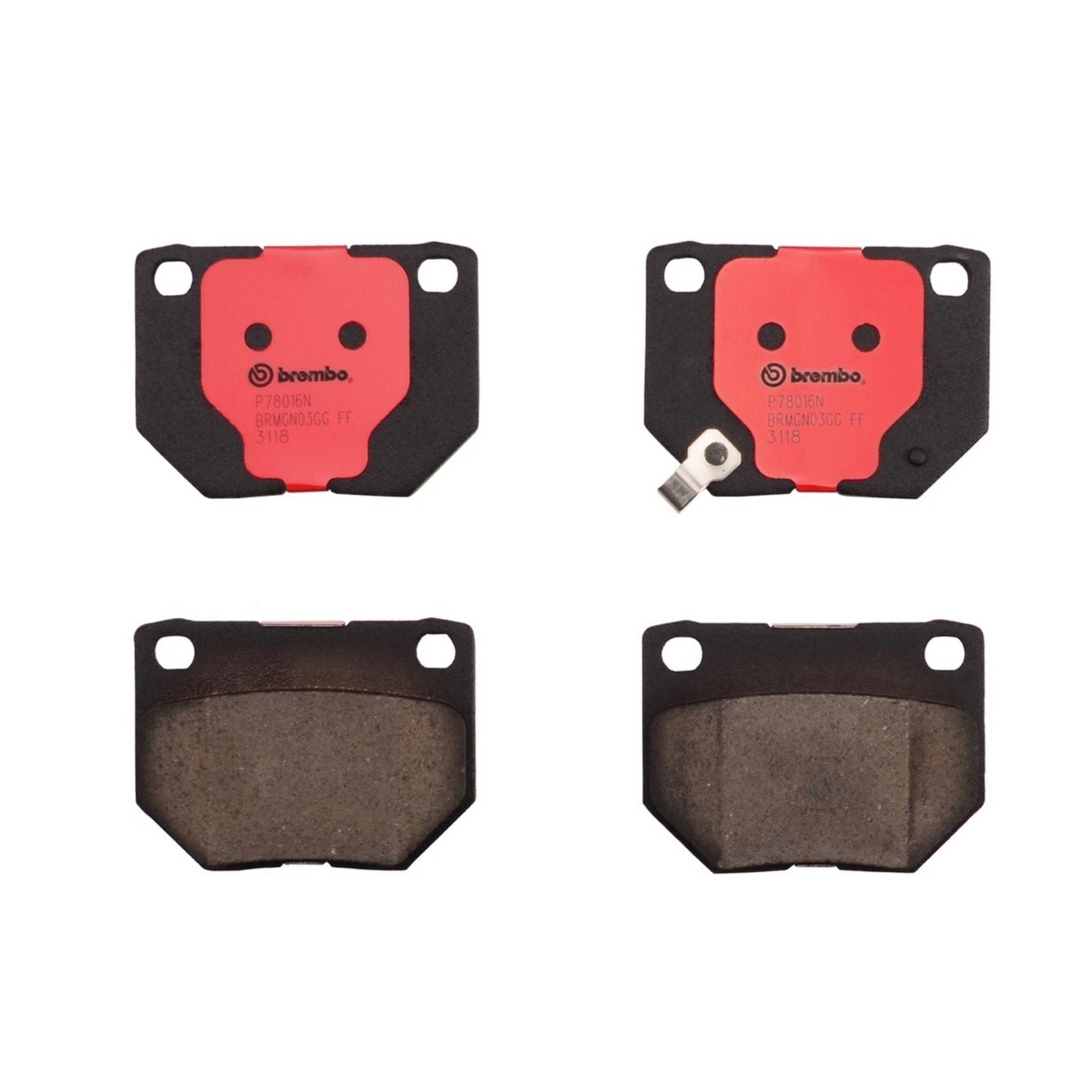 PRIME Ceramic Rear Disc Brake Pad Set - P78016N_01