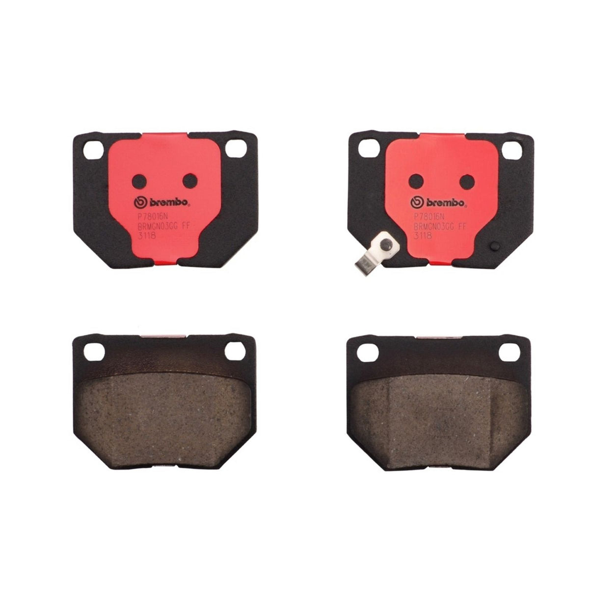 PRIME Ceramic Rear Disc Brake Pad Set - P78016N_01