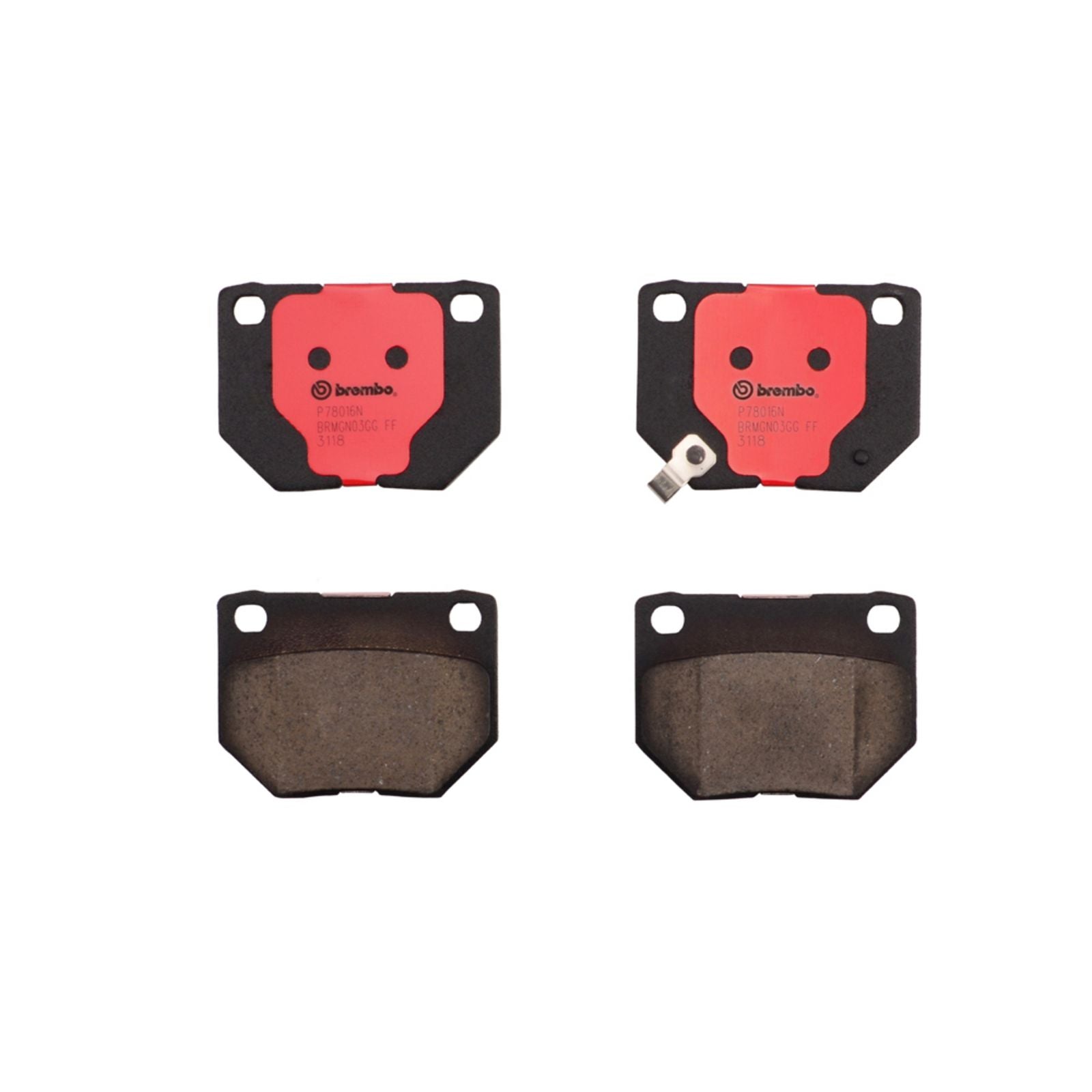 PRIME Ceramic Rear Disc Brake Pad Set - P78016N_02